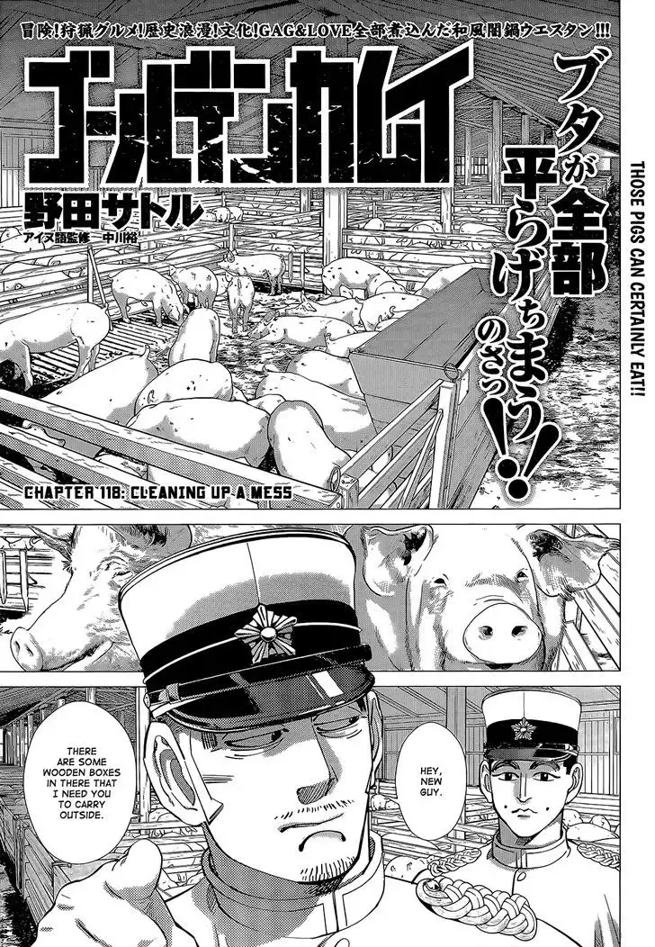 Golden Kamui Chapter 118 1